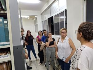Alunos do curso de história - UFCG - Arquivos e Fontes - Turno -  Noite - Data - 19- 02 - 2025 02